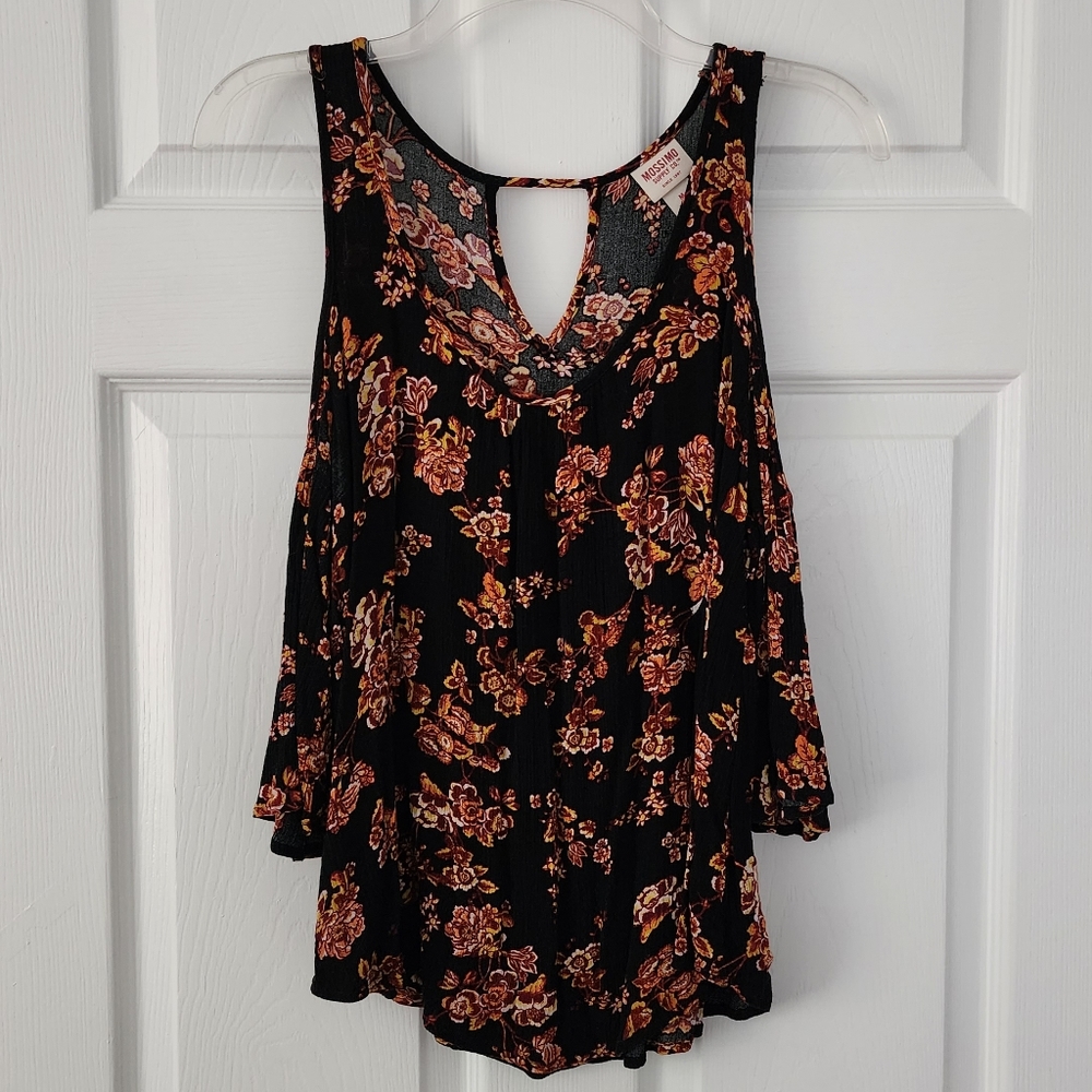 Mossimo cold shoulder shirt.